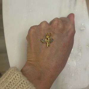 Butterfly Key Charm Pendant - Women Jewelry